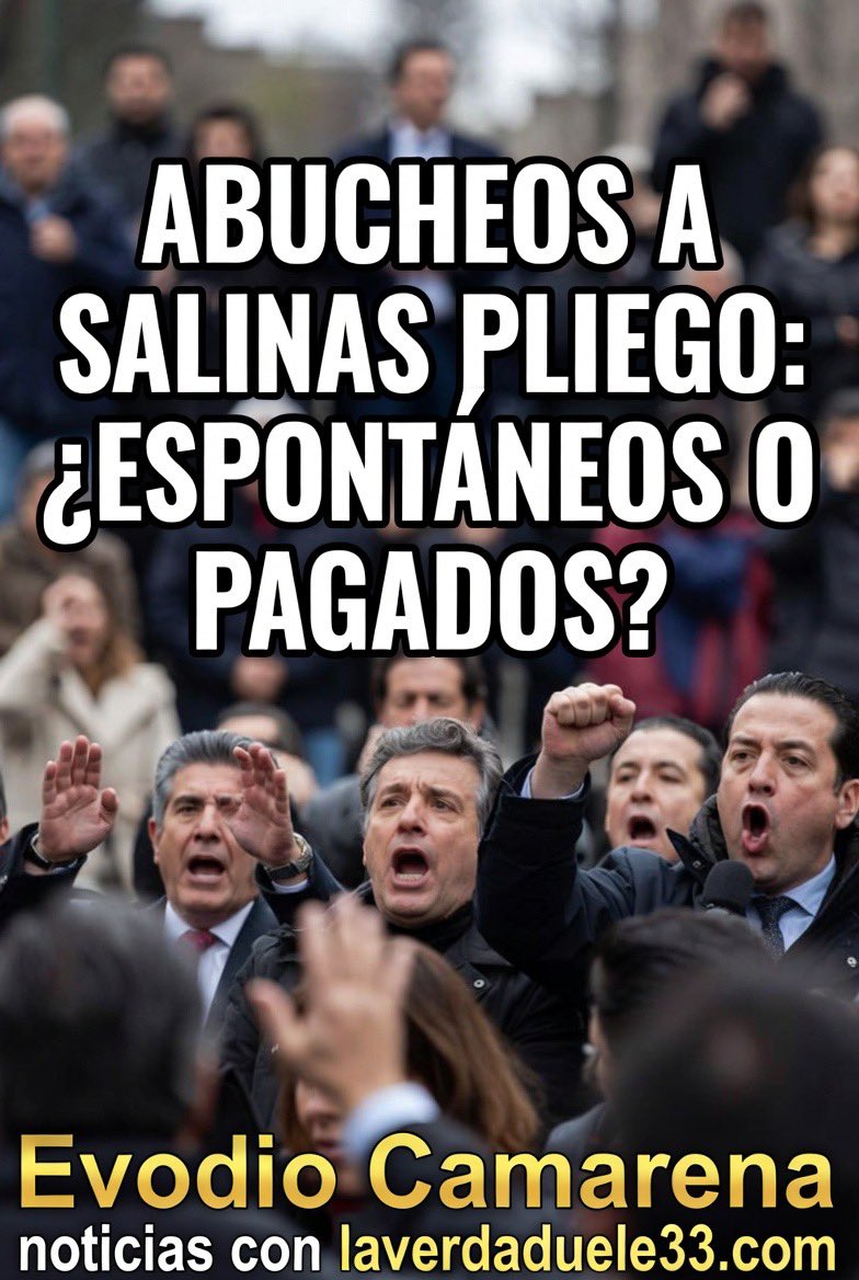 Evodio Camarena:. tweet media