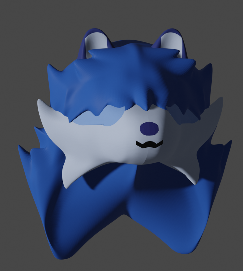 CKasome's tweet photo. little attempt at 3d modeling cause of art block struggles rah!
#art #furry https://t.co/mVLp5AQZ43