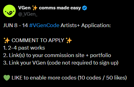 ronidevvv's tweet photo. Guys, I really need your help! Please tell me, what does that mean "Like to enable more codes"? What do I need to like? Other's artworks, posts on Vgen account? What codes will be enabled? I AM SO CONFUSED 
#vgen https://t.co/USLkRAMViU