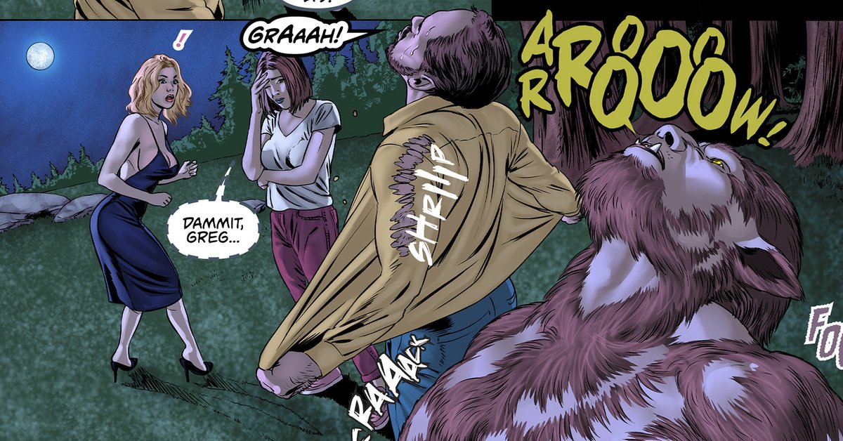 Locofuria2's tweet photo. ONLY WOLVES - PW03
Lilly, a streamer girl will have a threesome with a couple of werewolves.
Comic available on my e-junkie:
https://t.co/N7eupFMXGA
#werewolf #shewolf #wolfgirl #femaletransformation #TFEveryday #transfur #fullmoon #threesome #tf #breastexpansion #buttexpansion https://t.co/9Joclhd2hi