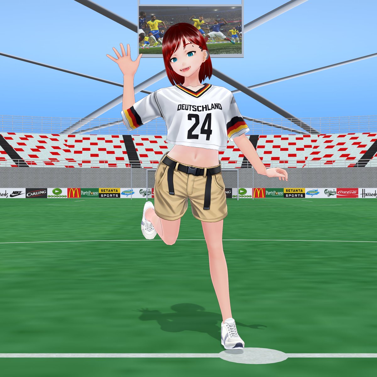 LynxRaide's tweet photo. Germany 7-1!

#FIFAWorldCup #VRoid #VrmPosingDesktop https://t.co/GFHFTGKQHB
