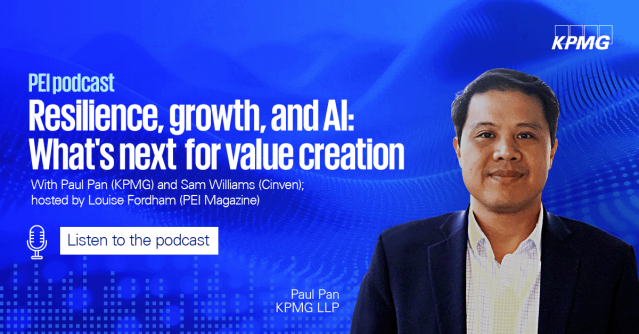 jscheumann's tweet photo. Near-term shocks. Long-term growth. AI as a value creation lever. @KPMG's Paul Pan joins @Cinven and @PEI_Group to discuss what's next for private equity portfolio strategy. 🎧 Listen in. #PrivateEquity #ValueCreation https://t.co/POQVRSCDVa https://t.co/bw6tc9W3cM