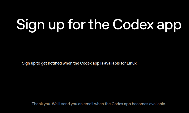 Crypto_koH's tweet photo. Even tho I use @claudeai code in terminal, ... I signed the petition for linux for @openai codex

A part of me feels like I would be better in claude desktop when using that harness, although the desire to chat with terminal has been the life long dream come true. Time for local. https://t.co/CS2Y53RGth