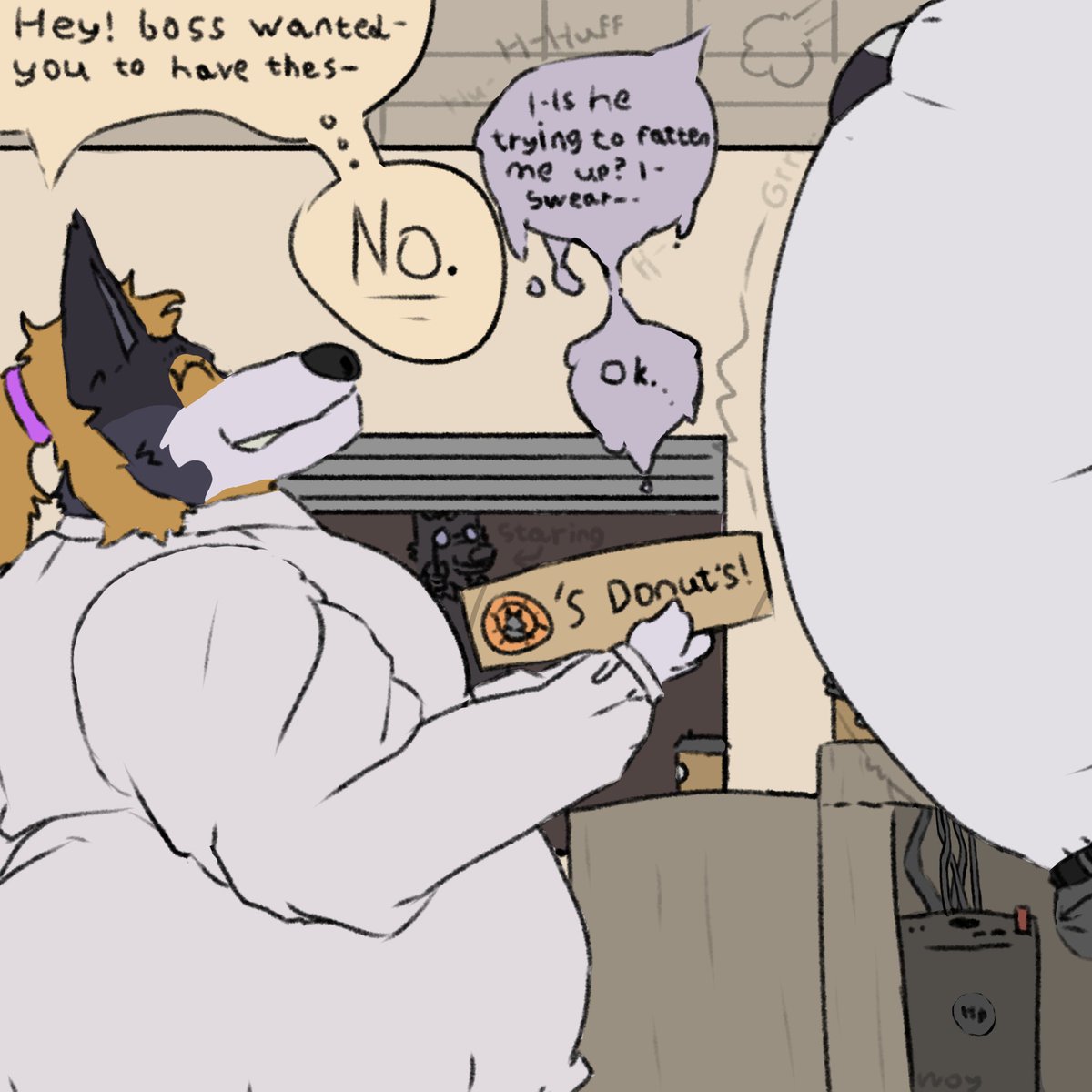 Rip_t1de's tweet photo. Well.. Maybe work isn't so bad afterall. (Pt.2)

Amazing co-worker: @/rulerzork.bsky.social ^^ https://t.co/kZZ0L2chT3