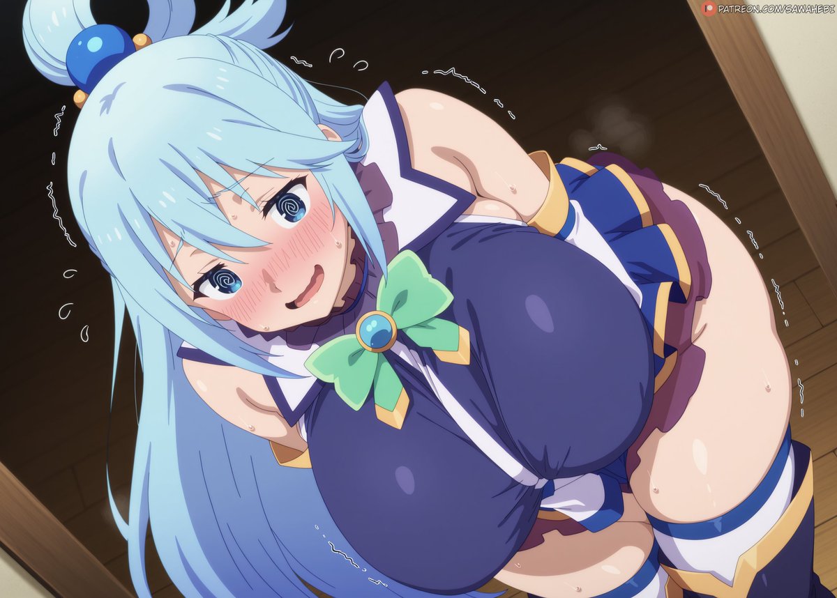 SAWA_HEBI's tweet photo. Aqua | Konosuba v3
💦💢💢 https://t.co/X1furXVXyZ