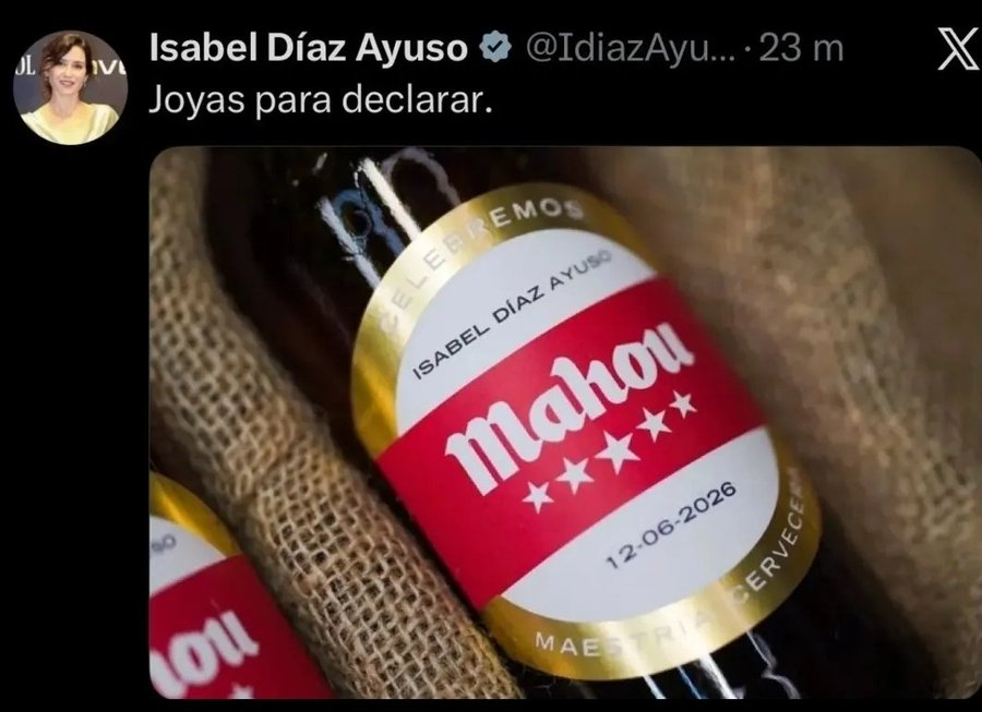0scarbilba0's tweet photo. Cerveza fascista, fuera de mi vista. https://t.co/ki6BImrmmE