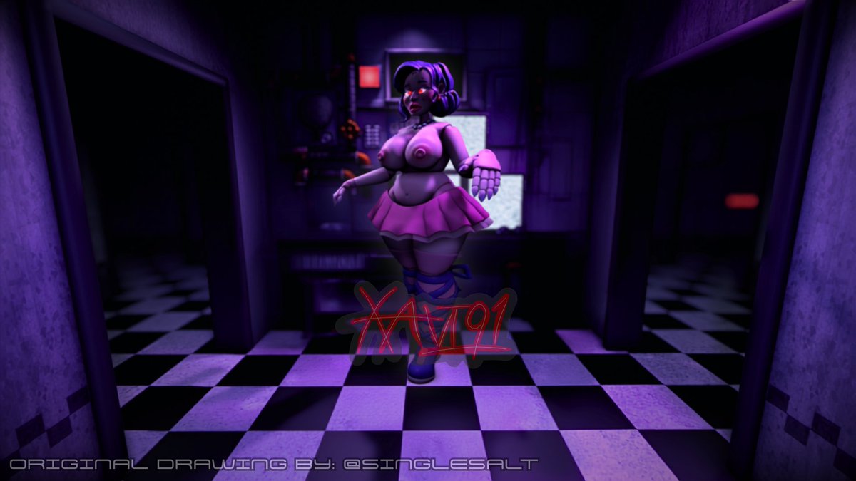 XA91VI's tweet photo. Ok, so I decided to redo this render with improved ilumination, fixed errors and standalone images for each character:

Once again, the original art was made by: @singlesalt 

Link to the original post: https://t.co/TjEDtGtfwR

#fembot #robotgirl #nsfw #fnafnsfw #milfbot https://t.co/iDbjm0bPCP