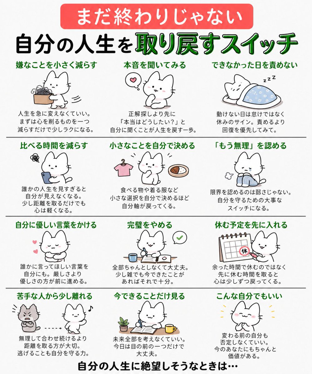 sumi_y68072's tweet photo. 小さく自分を守ってみて🐱✨ https://t.co/NvOW8i9S7F