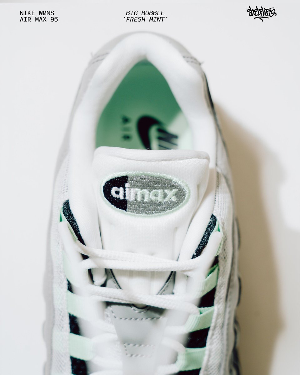 JustFreshKicks's tweet photo. Nike Air Max 95 OG Big Bubble "Fresh Mint" 🍃

https://t.co/cHKCQYcw0c https://t.co/JjrR1g4MPP