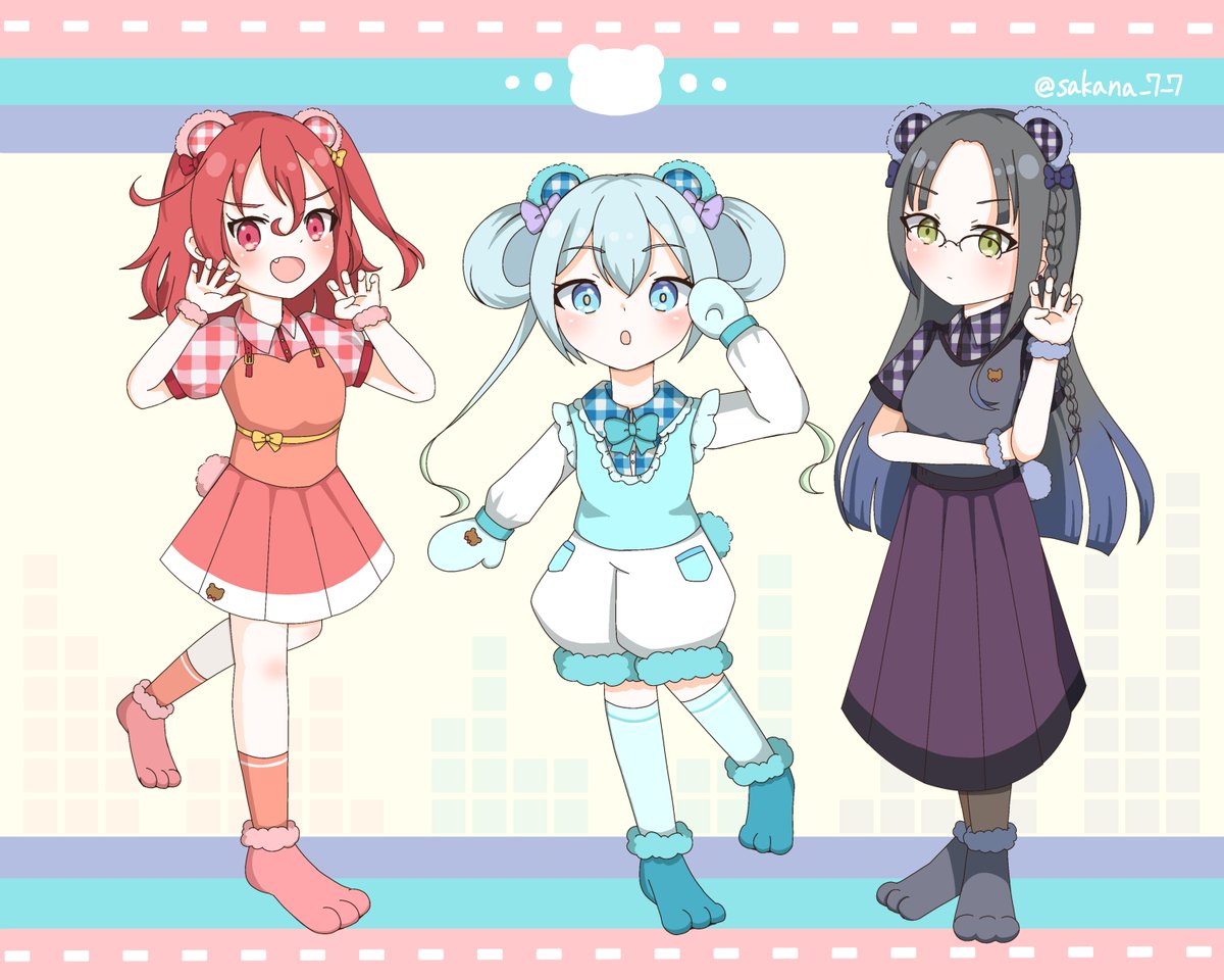 sakana_7_7's tweet photo. #絵を褒められると頑張れるので軽率に褒めて 
最近頑張ってます。自分のために描いてるので、自給自足 https://t.co/SFeLt3bzEZ