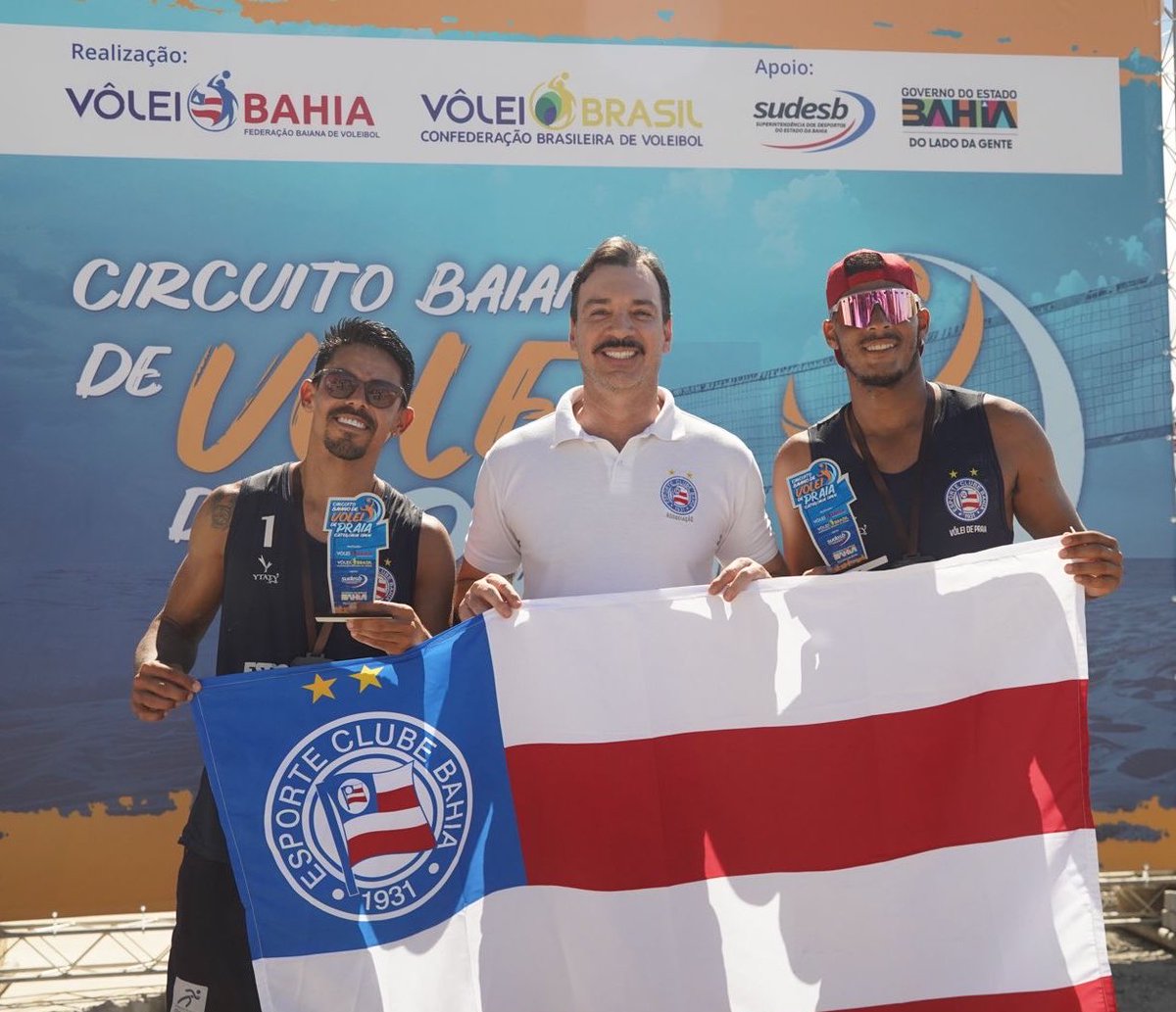 ecbahiaassoc's tweet photo. 📸 Confira as fotos dos momentos que marcaram a nossa caminhada rumo aos títulos da segunda etapa do Campeonato Baiano de Vôlei de Praia.
🥇Tem campeão, tem pódio e tem alegria!
📷 Júnior Ribeiro
#BahiaAssociação #VoleiDePraia #BBMP https://t.co/2fLnm8oepk