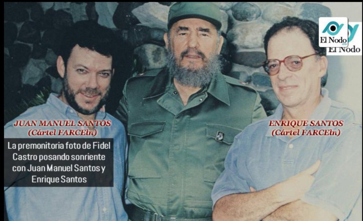 TruthColombia's tweet photo. @Impacto24_7 RECORDEMOS QUE EL VERDADERO SECRETARIADO,

QUE ESTABA EN LA SOMBRA,

DEL CÁRTEL NARCOTERRORISTA FARCEln/M-19

SON 4 CAPOS:

1. ENRIQUE SANTOS

2. JUAN MANUEL SANTOS
a/k/a EL SEÑOR

3. ALVARO LEYVA

4. IVAN CEPEDA
a/k/a DON IVÁN

TODOS BAJO ORDEN DE RAÚL CASTRO CAPO DI TUTTI CAPI https://t.co/HqbEpSyEgP