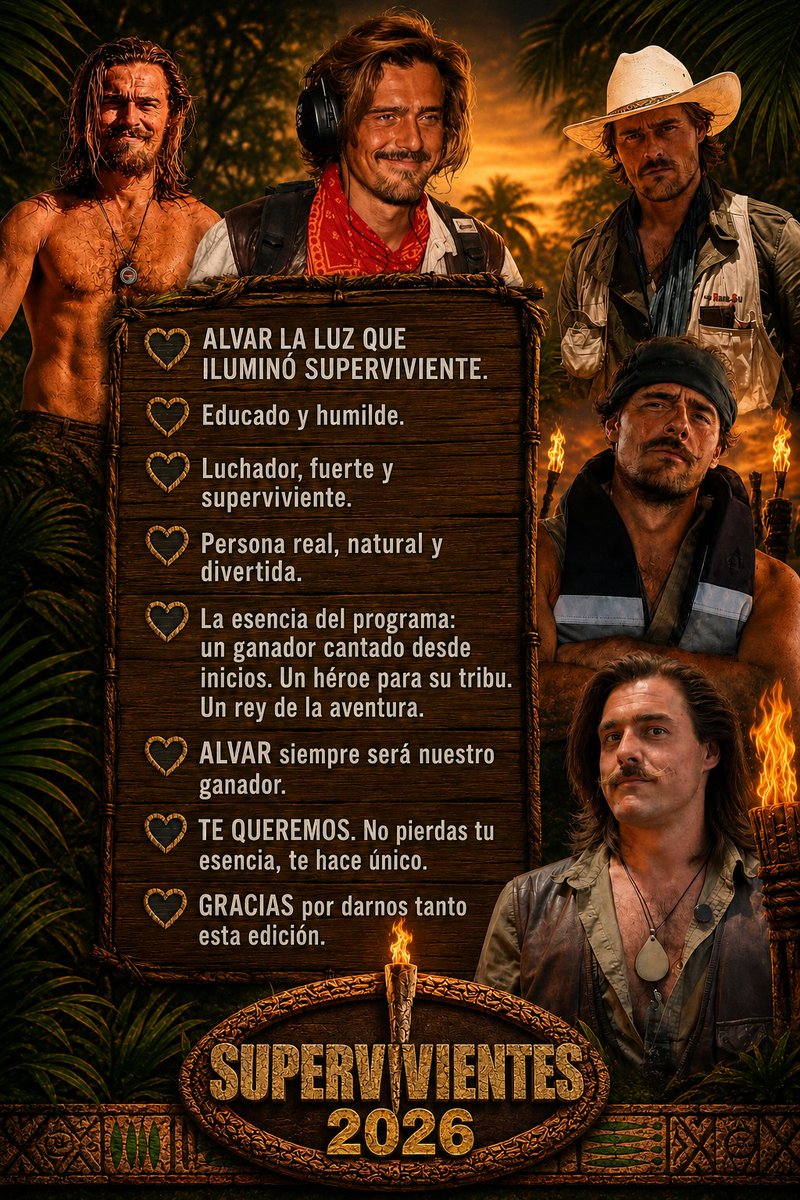 Letzia55's tweet photo. No me podía ir a la cama sin decir esto. Es lo que pienso y he sentido durante todo el concurso. ALVAR @AlvarSQS ha sido lo mejor de la edición. #tribualvar 

#SVDebateFinal https://t.co/KoEFBQKW71