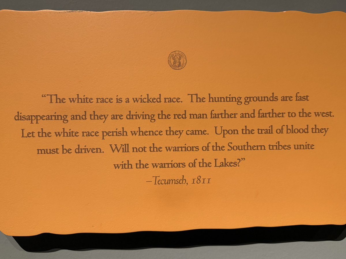 CaptainMorgan77's tweet photo. Very informative museum.   
Enjoyed learning more about the Cherokee tribe and their experiences.
Sad story - Strong people.
Cherokee,NC ~ June 14, 2026 https://t.co/k0z8r9e4U2