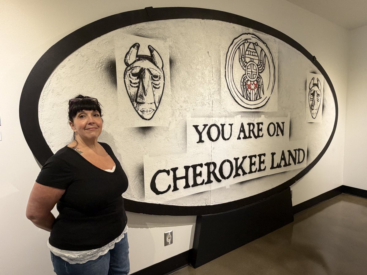 CaptainMorgan77's tweet photo. Very informative museum.   
Enjoyed learning more about the Cherokee tribe and their experiences.
Sad story - Strong people.
Cherokee,NC ~ June 14, 2026 https://t.co/k0z8r9e4U2