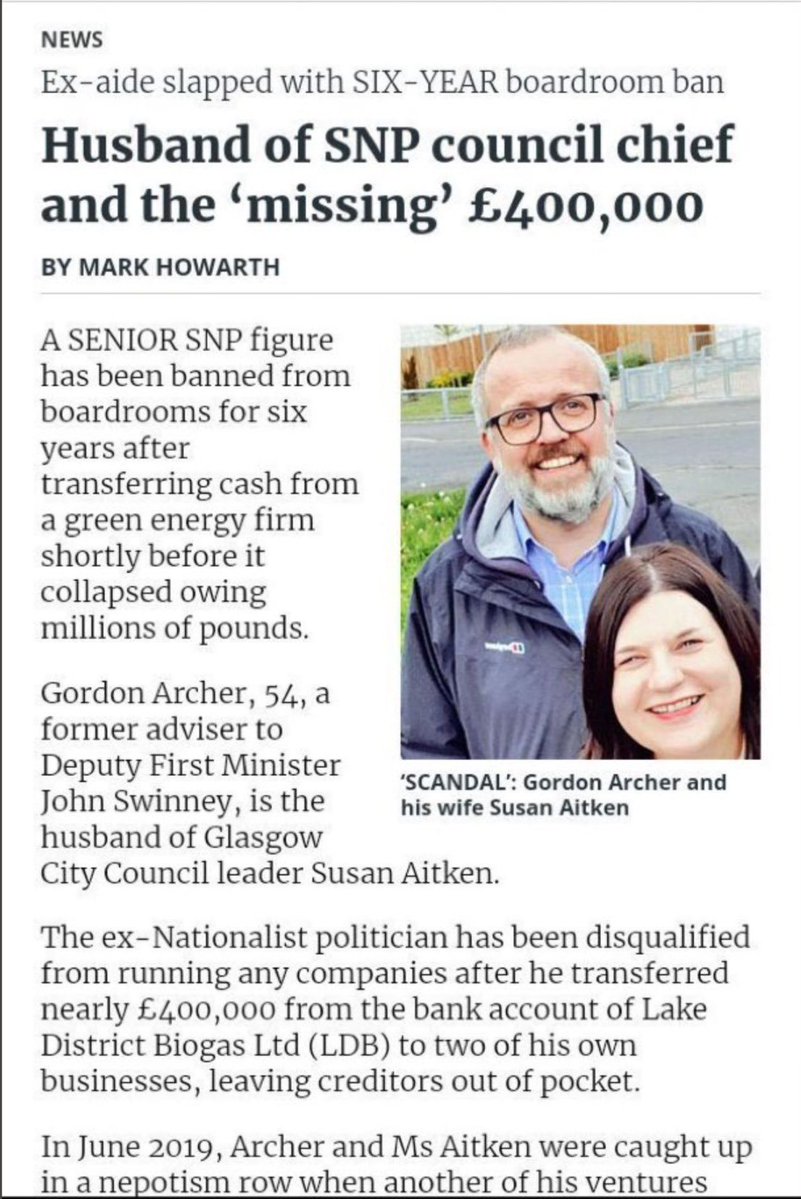 WingsScotland's tweet photo. ANOTHER missing £400K connected to the SNP?? https://t.co/QPVgIAtoBJ