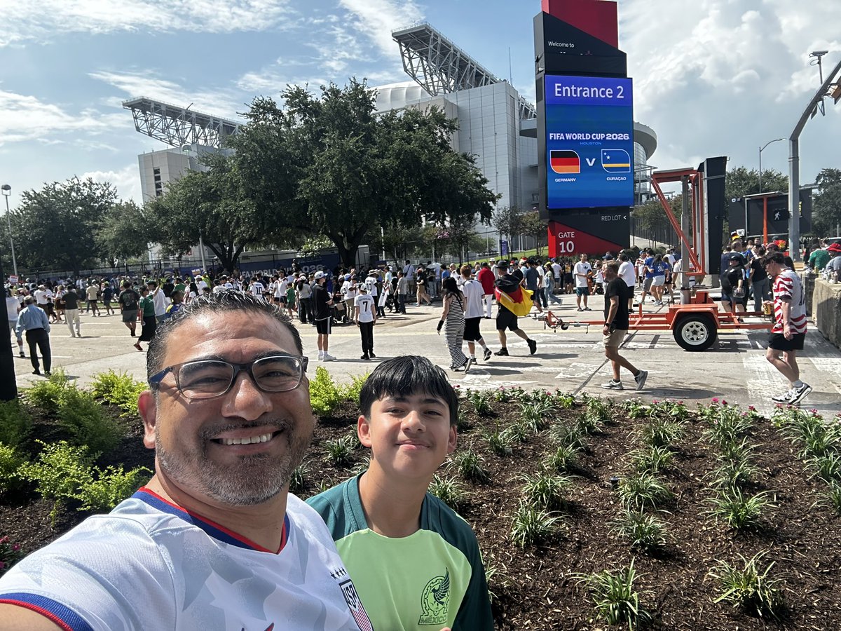 RepWalle's tweet photo. Welcome to all our @FIFAWorldCup fans to Houston. We hope you enjoy our fine city. Stay tipping and hydrate. 

Germany dominated today 7-1. #txlege https://t.co/ssicSdREET