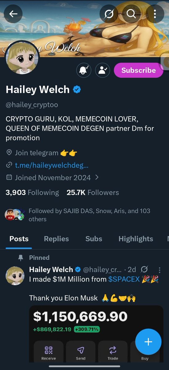 Free_Man353's tweet photo. @hailey_cryptoo This is really massive 

Manifesting a win here I hope I get noticed @hailey_cryptoo 

All tasks done 

DONE 🔔 https://t.co/yp3XgVC6mF