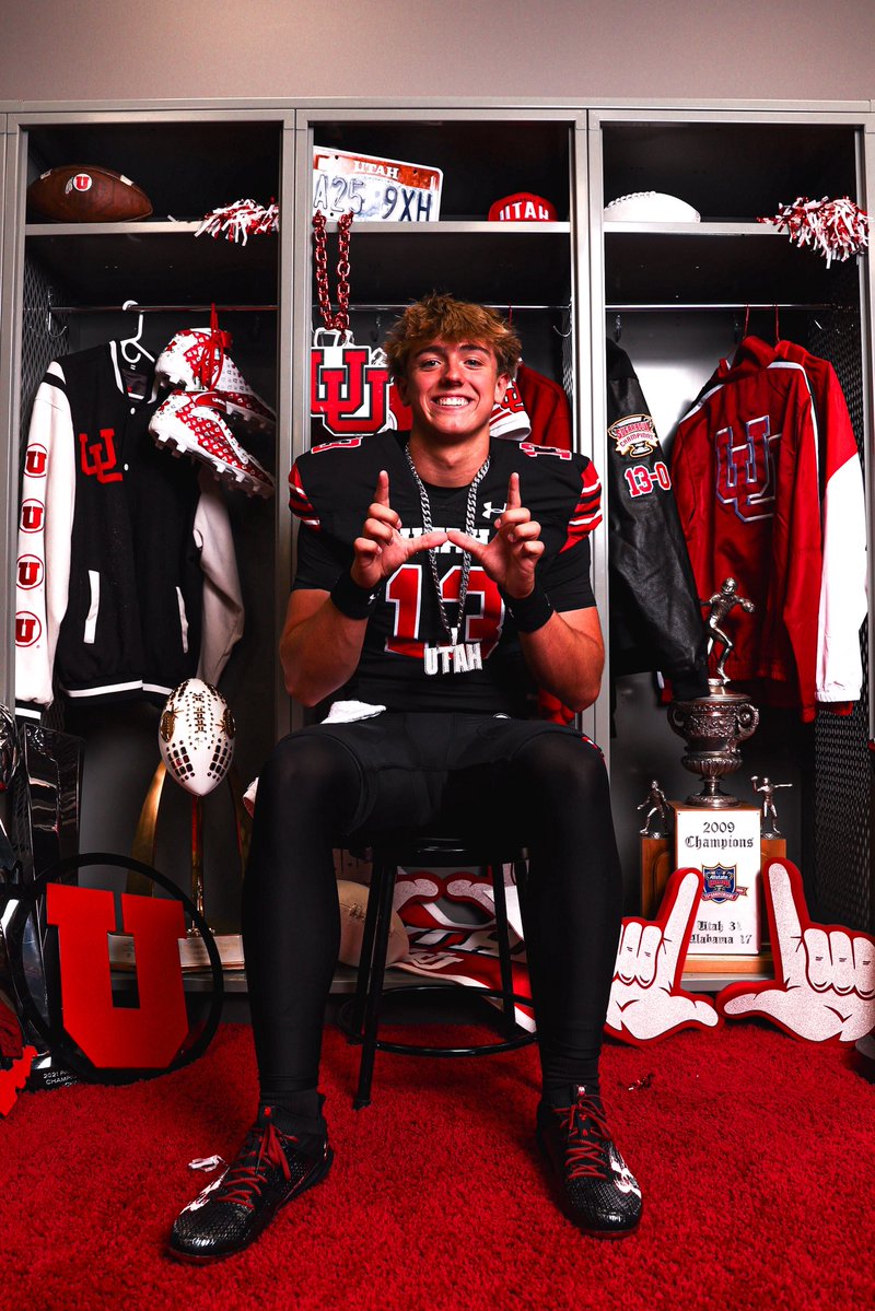 LubnoJonah's tweet photo. Found Home!!!🏠🏠1000% Committed🔴⚪️@Utah_Football 

Very excited for the next chapter in my life. I want to personally thank every Coach, teammate, parent, friend who has led me to this point in my journey. Truly thankful for all the colleges who believed in me. So blessed, #GoUtes!!!

#AGTG 

@RSNBUtes @itsGundy