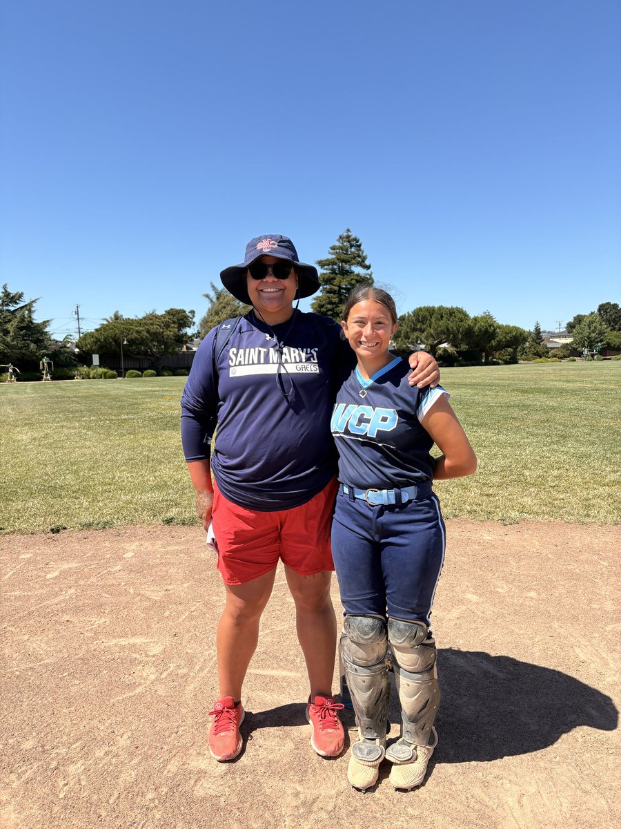 MarinaBeers2028's tweet photo. Thank you to all the coaches for their advice and this opportunity to showcase my skills. Thank you to all the great players I got the chance to meet and play alongside. Most importantly thank you to Coach Sarah for hosting such an amazing camp. I had a great day and can’t wait for next year! @WCP_Softball @RRecruiting_ @CoachWoofter @GaelsSoftball @UCSDsoftball @FresnoStateSB @SanJoseStateSB @CSUMBsoftball @SCUSoftball @SacStSoftball @dominican_sb