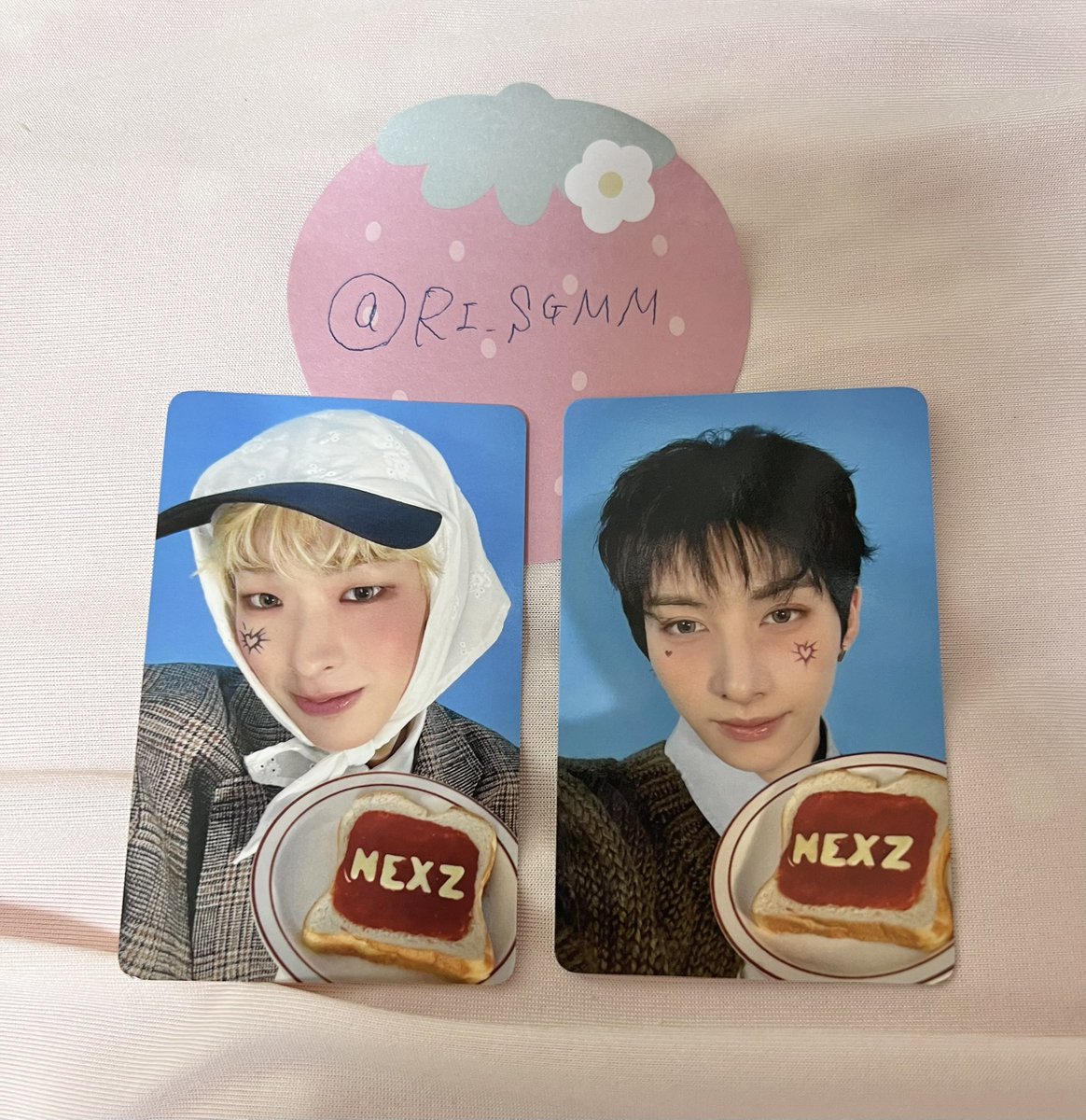 RI_SGMM's tweet photo. NEXZ 交換　ツアーグッズ購入特典

譲： トモヤ　ユウ

求： ソゴン

郵送(または都内手渡し要相談)にて交換希望です。検索からでもお気軽にお声がけください。 https://t.co/dNaYxycuCO