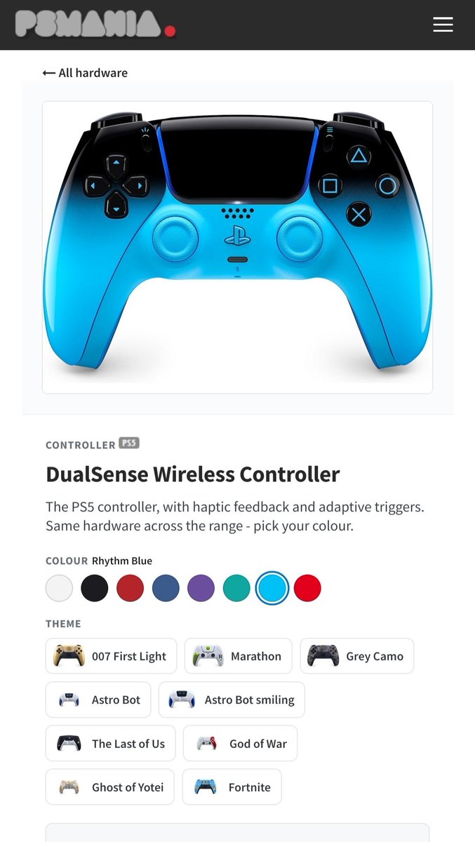 TeamPSM's tweet photo. Had some time this weekend, added a hardware page. Useful? Probably not. Looks neat? I think so. https://t.co/JdbMaGpW8q