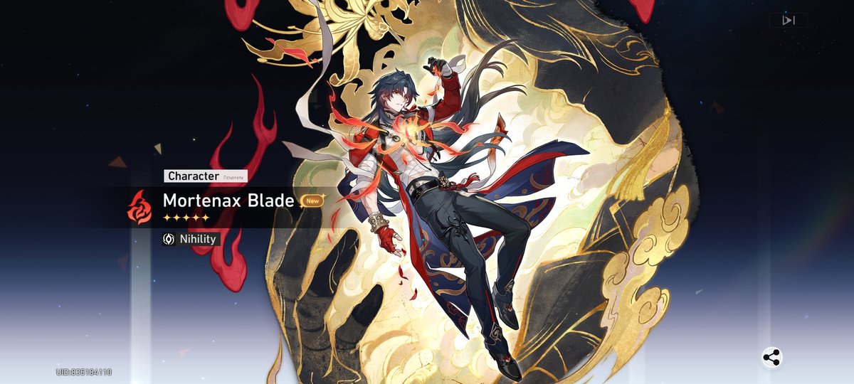 _prosper4ev3r_'s tweet photo. I've got motanex blade and his signature lc!
(forgot to take screenshot of the lc T-T).
I've recently returned to hsr for him 3-5 days ago. My luck is real.
😳
#mortanexblade #blade #hsr #honkaistarrail https://t.co/IGlZFgMLNZ