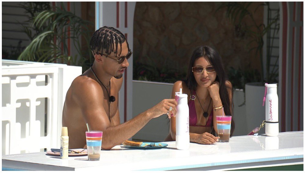 welligavein's tweet photo. Promiscuous player Jasmine vs Loyal lover boy Kavan 🥹
#loveisland #loveislanduk https://t.co/0obtoti8cl
