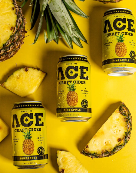 BeerhouseKY's tweet photo. The world’s very first Pineapple Cider and America’s leading juice cider is a blend of pineapple juice and fermented apple cider at 5% ABV from Ace Cider. It is reminiscent of biting into fresh pineapple and has a tart finish
.
#beerhouseky #beerhousekentucky #acecider https://t.co/JQLIHyXa27