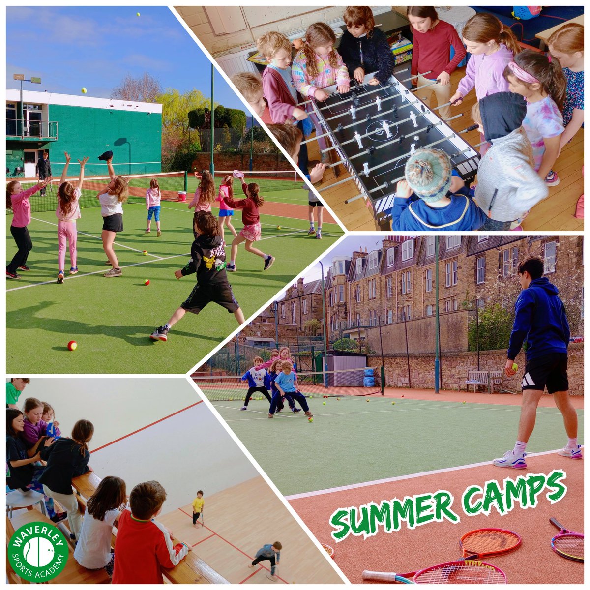waverley_sa's tweet photo. @waverleysports @eostennis @EastSquash @BruntsfieldSpts The first week of our Summer Camps and Clinics is on! 🎾⚫ ☀️

✅ Spaces still available.
✅ Non-members welcome.

Info and booking 👉🏼 https://t.co/x0AtGkvur3

@waverleysports
@eostennis
@EastSquash
@BruntsfieldSpts https://t.co/xrAGRRSIpw