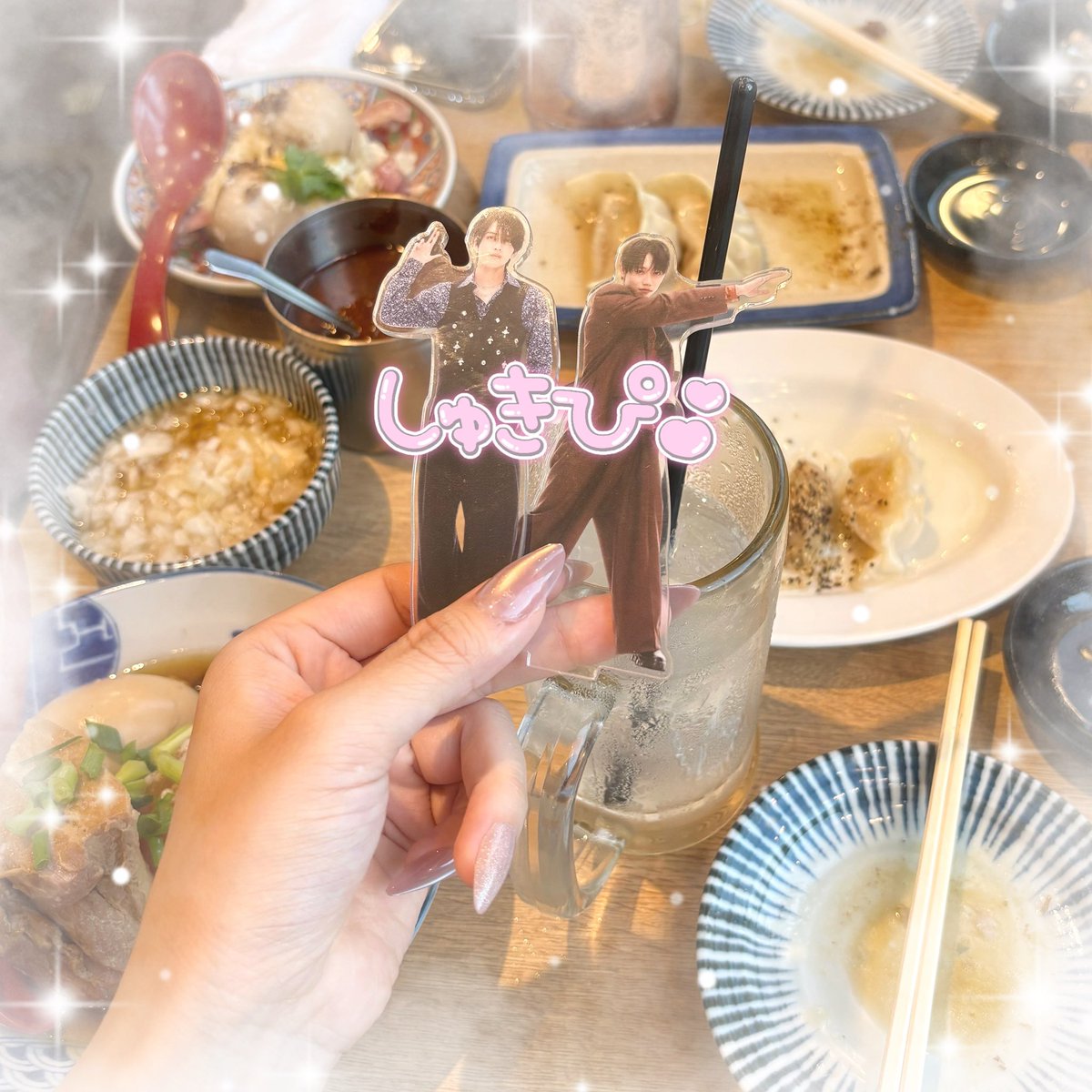 0Btna's tweet photo. 私たちも01BLACKだよ️🩵
タメによる爆語り️は笑いも全て止まらない
楽しかったね〜、また遊ぶぞ！ https://t.co/LiFd8EA8DH