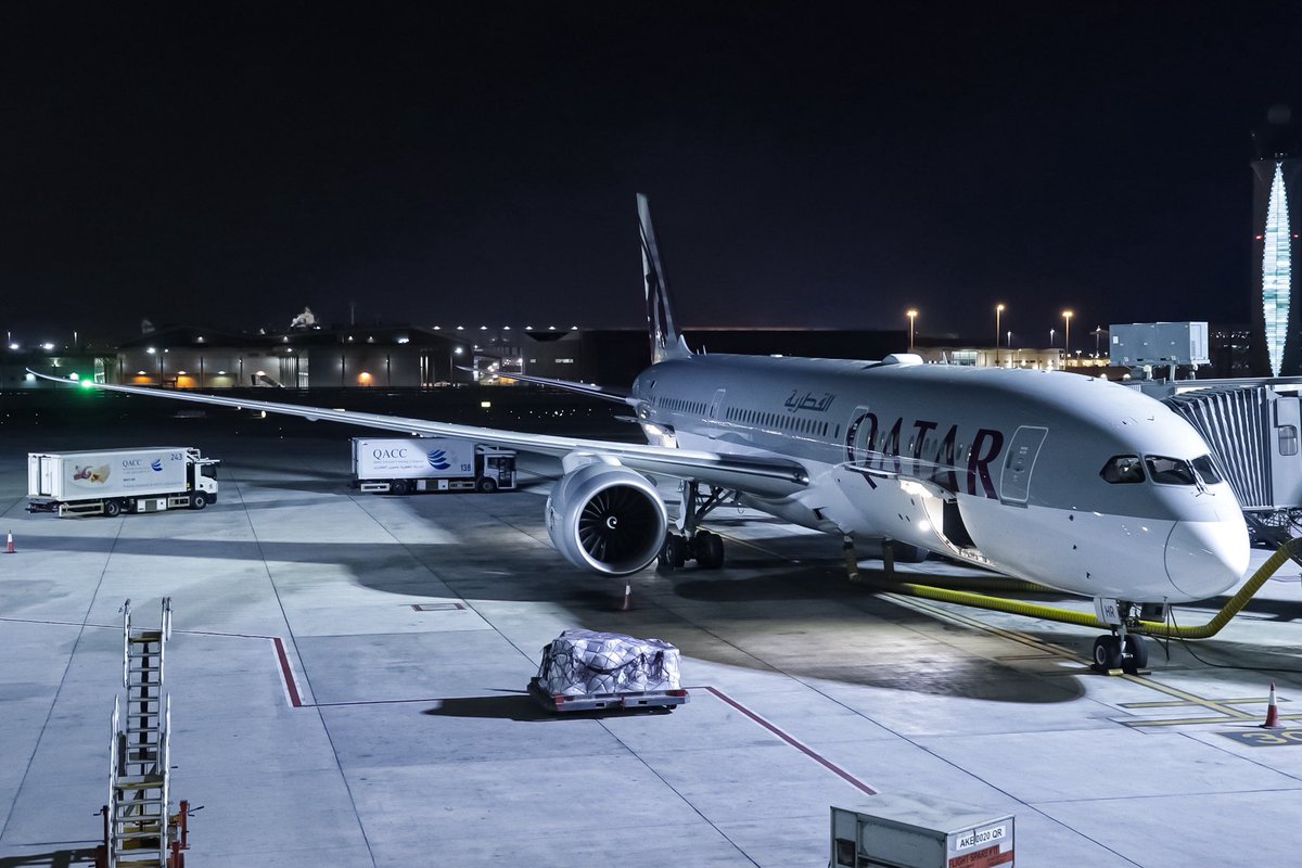 Watabe_'s tweet photo. 2025/02/20 OTHH/DOH
Qatar Airways
Boeing 787-9
Reg:A7-BHR

日本人が撮れそうで撮れない787グランプリ第10位くらいのQR787、機内も含め綺麗すぎて中東最高って感じです https://t.co/INtlMxuxPN