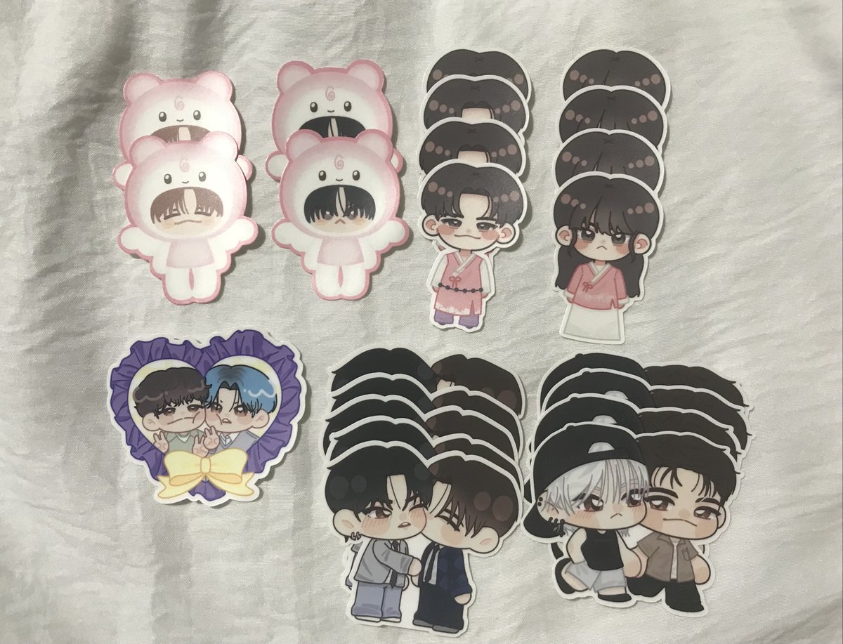 gagwanji's tweet photo. wts lfb skz stray kids ph

hello! i have some extra 2mims!

matte vinyl stickers - 30 php ea
2min &amp; pupbit acrylic keyrings - 100 php ea
2min button pins - 40 php ea
leebit &amp; puppym acrylic keyrings - 50 php ea

see alt for more info!

dm or reply to claim! ^^ https://t.co/WUbIfOC5rW