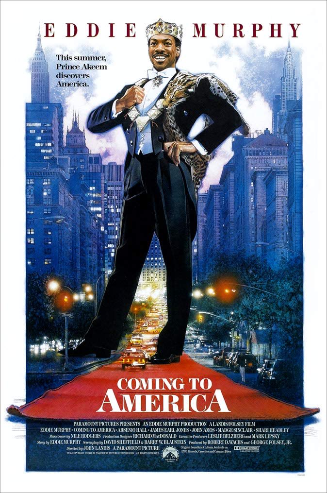 WATZUPMAG's tweet photo. Il y a 38 ans, #EddieMurphy cassait la baraque dans le culte #ComingToAmerica.
Plus de 30 ans après, une suite, pas déshonorante, mais loin de servir le premier film, a été mise en ligne.
Dans ce cas, on peut dire sans prendre de risque, c’était mieux avant, une autre époque. https://t.co/sFnrKfabxP