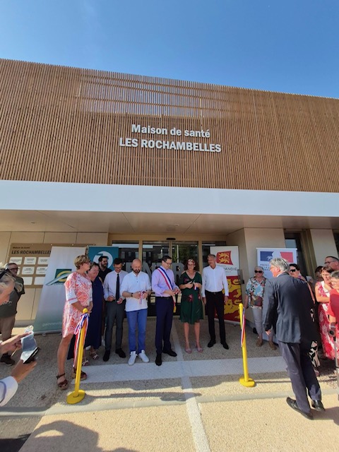 Image de Préfet de Normandie et de la Seine-Maritime - Inauguration de la Maison de Santé Pluri-professionnelle «Les Rochambolles» à #Gainneville 🏥

Une a