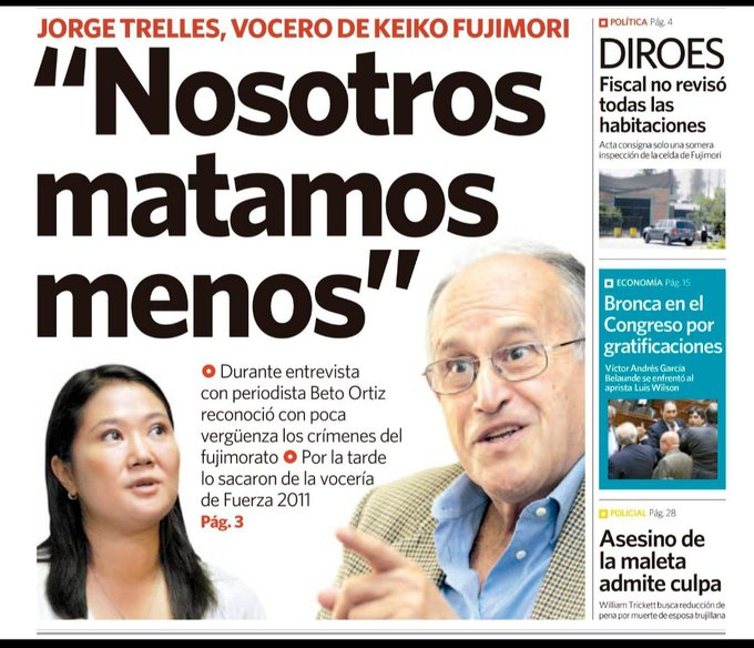 tumbesbolibar7's tweet photo. VOY A GOBERNAR COMO LO HIZO MI PADRE...KEIKO. https://t.co/9YCaUbSBvs