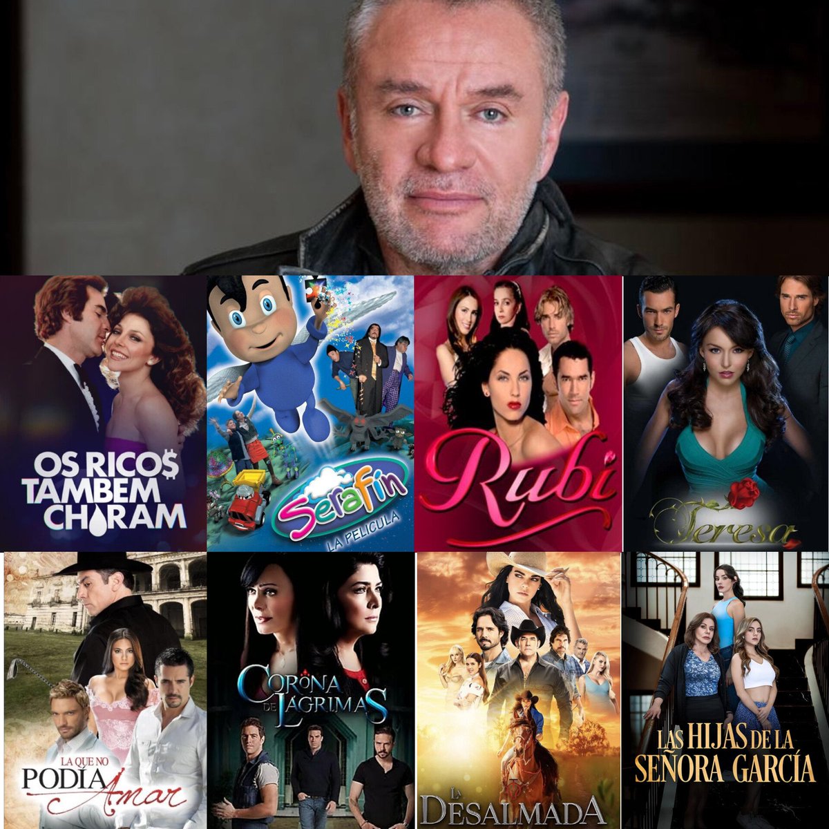 Noveleiroluan's tweet photo. Qual é a melhor novela do José Alberto Castro que passou na tela do SBT:

• #OsRicosTambémChoram (1979) 
• #Serafim (1999) 
• #Rubi (2004) 
• #Teresa (2010) 
• #AQueNãoPodiaAmar (2011) 
• #LagrimasDeAmor (2012) 
• #ADesalmada (2021) 
• #AsFilhasDaSenhoraGarcia (2024) https://t.co/u6naFAvYeo