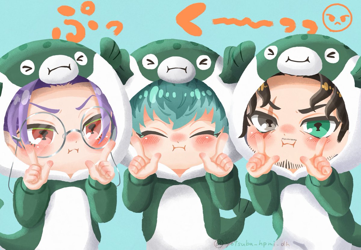yotsuba_hpmi_dh's tweet photo. どつふぐちゃん🐡の　いかく！😠😠😠🧡 https://t.co/A5XoHyfg73