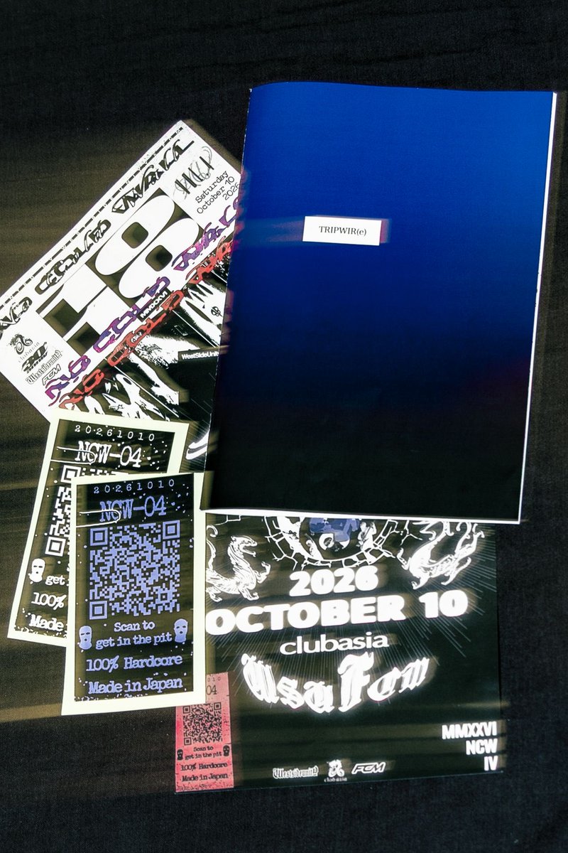 FCM_110's tweet photo. NO COLD WALL Vol.4に出演バンドへのFCMからのインタビューをまとめたZINE『TRIPWIR(e)』を販売開始

🛒:https://t.co/lblZd4gSV2 https://t.co/esQ9W3x2CU