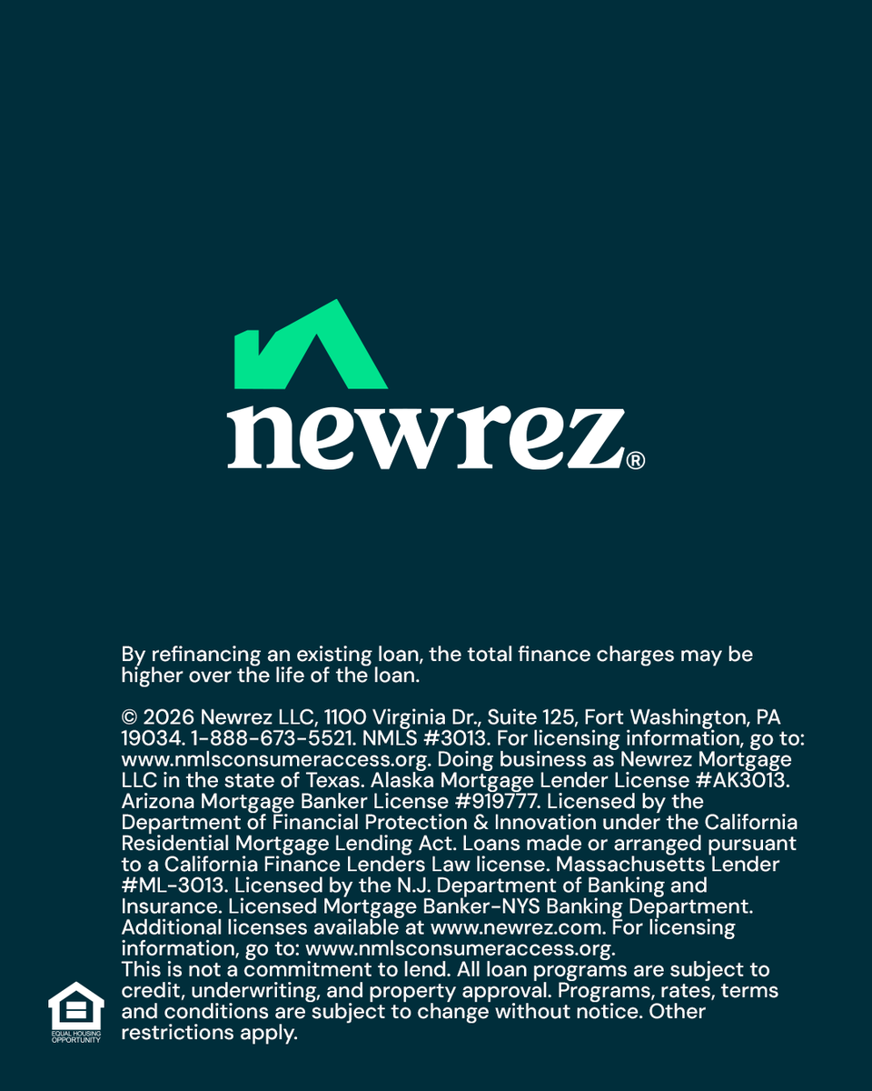 newrezhq's tweet photo. Learn about equity online at your own pace, or with personalized guidance from a loan expert. Whatever style you’re comfortable with, we’re here to help you make home happen.

For more information, visit: https://t.co/GW2w0PUHJV

#Newrez https://t.co/7E9I2v9BpK