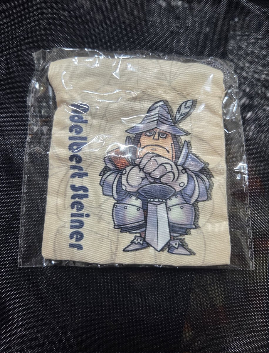 morgenegrom's tweet photo. FFⅨのミニ巾着ガチャがあり、ビビ！ビビほしい！！！！！でも誰が出ても嬉しい！って思いながら回したら隊長殿………………………… https://t.co/EymHkW4TIA