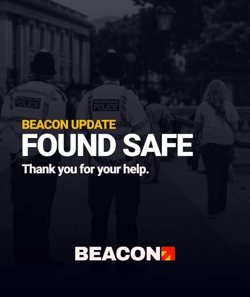 JenKteach's tweet photo. BEACON UPDATE: FOUND SAFE 🙏
We're pleased to update you that Simon from Rochdale, whom we recently reported missing has been found safe. Thank you to everyone who shared this alert and helped bring about a positive result.
#BeaconAlert #FoundSafe