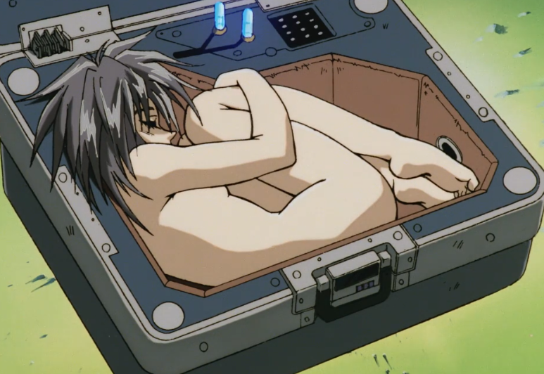 tfrieddumplings's tweet photo. Lio Rush was found in that bag like Melfina in Outlaw Star.

#AEWxNJPWForbiddenDoor   #aew #forbiddendoor https://t.co/ZAS55twXkG