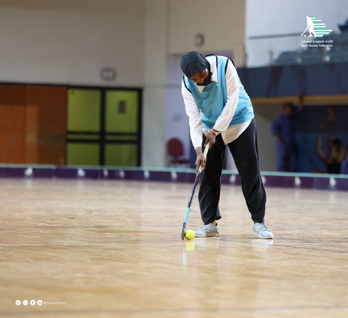 SaudiHockey's tweet photo. شغف يجمعنا… ومنافسة ترفع مستوى اللعبة🏑✨

من أجواء بطولة الهواة للهوكي، حيث واصل اللاعبون تقديم مستويات مميزة وروح تنافسية عالية.🤩🔥

#الاتحاد_السعودي_للهوكي https://t.co/waankIe5wl