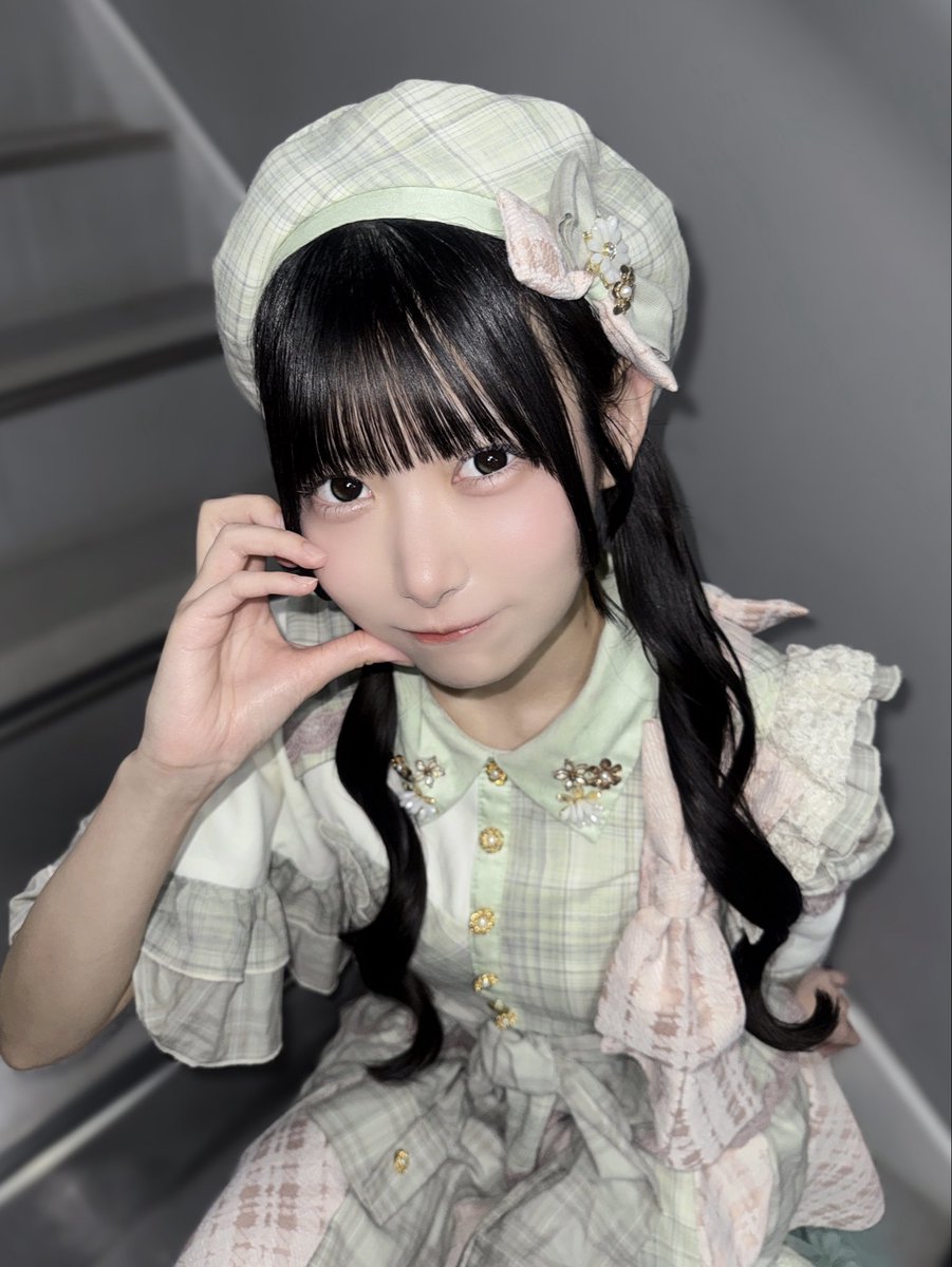 cocoro_HNS's tweet photo. ベレー帽、かわいい？🍀⟡.* https://t.co/PgeGrcMgPX