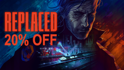 REPLACEDGame's tweet photo. We've dropped a small update:

✅ Cutscene fixes.
⚔️ Combat improvements &amp; rebalancing.
🏃 Platforming polish with better ledge detection.
😤 Tamed the infamous crane chase.
🤖 Uncle Ben fight: difficulty + smoother animations.

Grab REPLACED now for 20% off on Steam! https://t.co/MapEDTDIeb