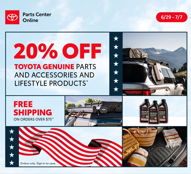 BevSmithSays's tweet photo. Get 20% off Parts AND Accessories here at Bev Smith Toyota right now through July 7th!  https://t.co/T3YPuXiucY https://t.co/YtNFbh8c5y