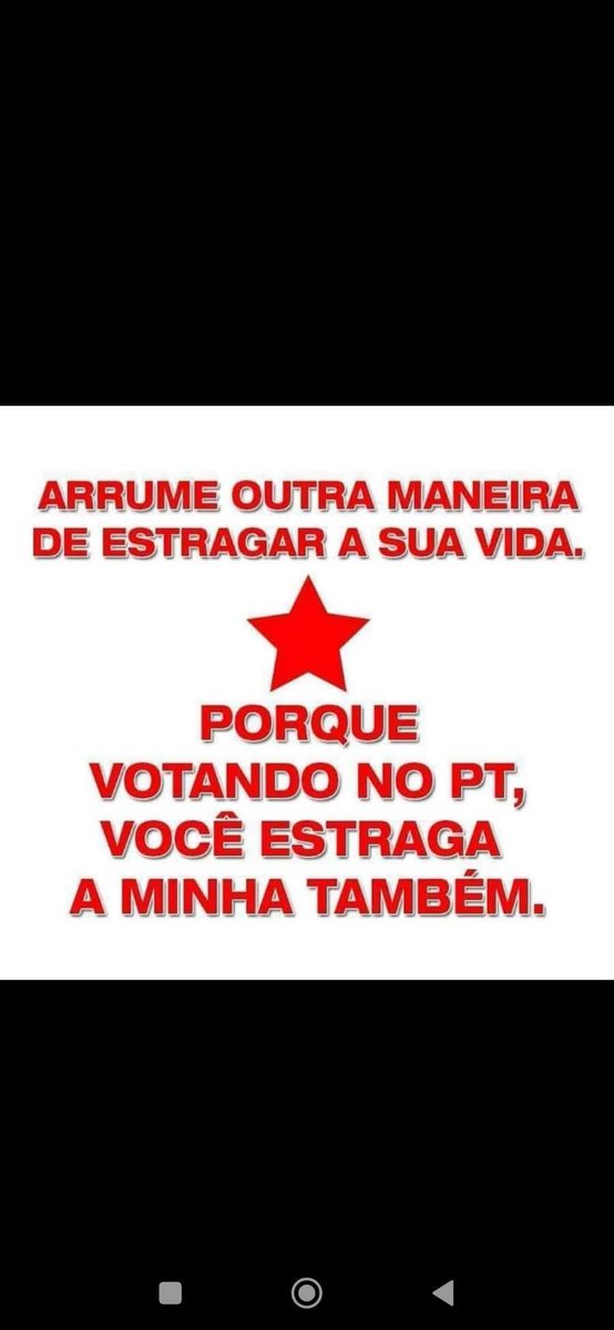 Kabulozocensura's tweet photo. Dizem que petista não tem consciência , mas vai o recado para os acéfalos ✅ https://t.co/MsdZwyNLDX
