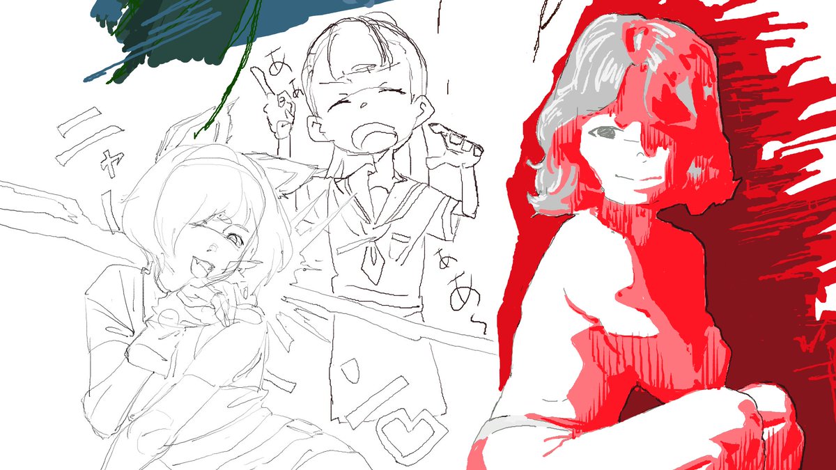 KTSBXfPRSn61339's tweet photo. 初めて絵チャした https://t.co/AYZhSoe63Q
