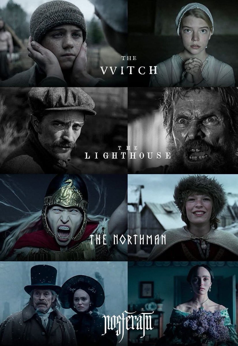 auteurhouse's tweet photo. What is your favorite film from Robert Eggers? https://t.co/3cWkEst0bK